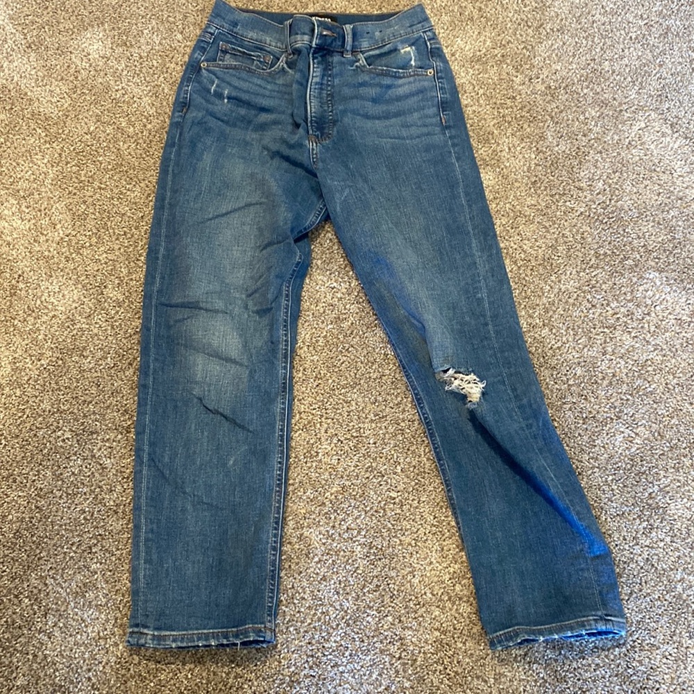 Express straight leg jeans